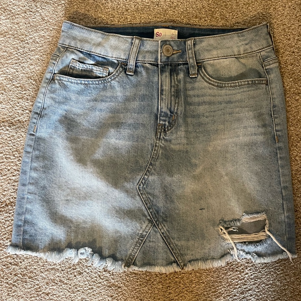 Denim Skirt, Juniors